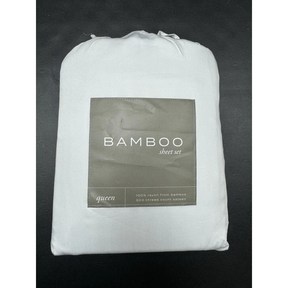 ienjoy Home 4PC Queen Luxury Rayon from Bamboo Sheet Set